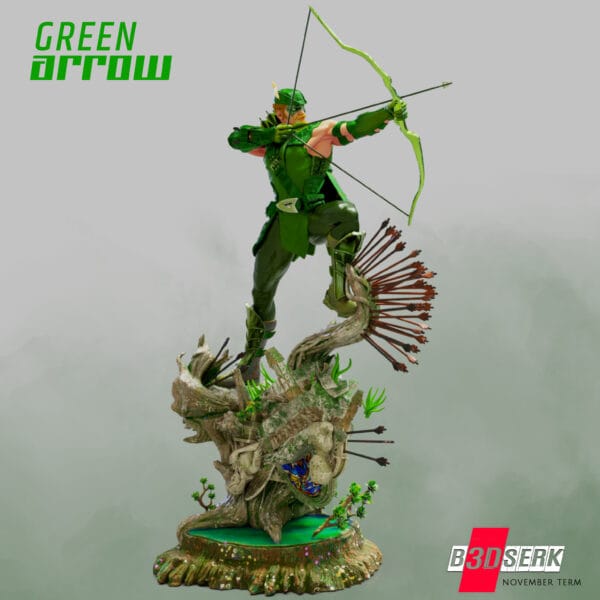 Green Arrow Statue